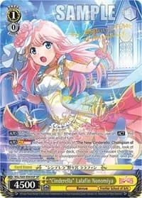 "Cinderella" Lalafin Nonomiya (SP) - Revue Starlight -Re LIVE- - Weiss Schwarz card
