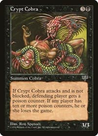 Crypt Cobra - Mirage - Magic: The Gathering card