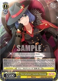 "Don Salvatore" Kaoruko Hanayagi - Revue Starlight -Re LIVE- - Weiss Schwarz card