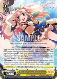 "Pirate Queen's Bodyguard" Lalafin Nonomiya - Revue Starlight -Re LIVE- - Weiss Schwarz card