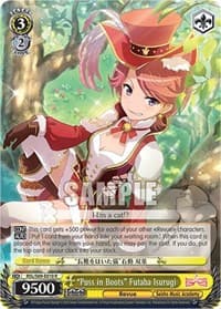 "Puss in Boots" Futaba Isurugi - Revue Starlight -Re LIVE- - Weiss Schwarz card