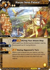 Harpy Nest Palace - False Gods - Battle Spirits Saga card