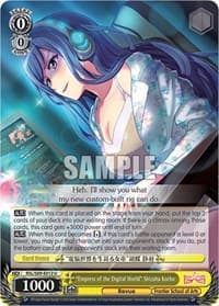 "Empress of the Digital World" Shizuha Kocho - Revue Starlight -Re LIVE- - Weiss Schwarz card