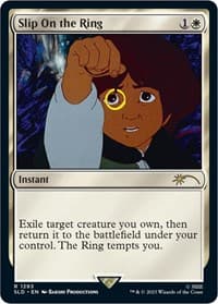 Slip on the Ring - Secret Lair Drop Series - Magic: The Gathering card