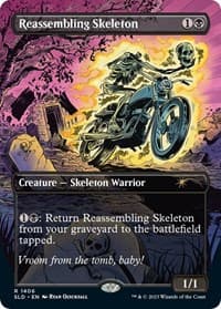 Reassembling Skeleton - Secret Lair Drop Series - Magic: The Gathering card