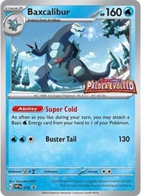 Baxcalibur - 019 (Prerelease) - SV: Scarlet & Violet Promo Cards - Pokemon card