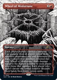 Wheel of Misfortune (1300) - Secret Lair Drop Series - Magic: The Gathering card