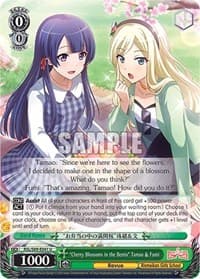 "Cherry Blossoms in the Bento" Tamao & Fumi - Revue Starlight -Re LIVE- - Weiss Schwarz card