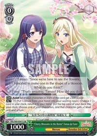 "Cherry Blossoms in the Bento" Tamao & Fumi (SR) - Revue Starlight -Re LIVE- - Weiss Schwarz card