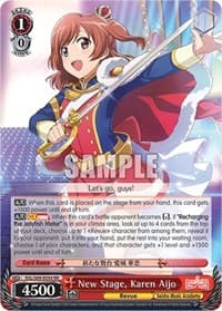 New Stage, Karen Aijo - Revue Starlight -Re LIVE- - Weiss Schwarz card