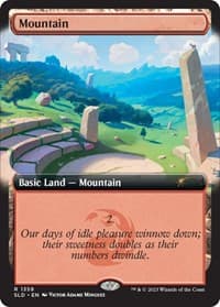 Mountain (1359) - Secret Lair Drop Series - Magic: The Gathering card