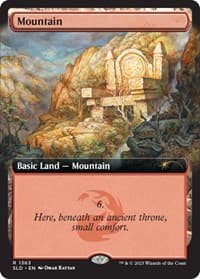 Mountain (1363) - Secret Lair Drop Series - Magic: The Gathering card