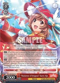 "Musketeer d'Artagnan" Karen Aijo - Revue Starlight -Re LIVE- - Weiss Schwarz card