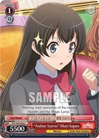 "Arabian Scarves" Hikari Kagura - Revue Starlight -Re LIVE- - Weiss Schwarz card