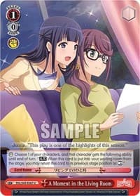 A Moment in the Living Room - Revue Starlight -Re LIVE- - Weiss Schwarz card