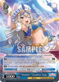 "Aladdin" Claudine Saijo - Revue Starlight -Re LIVE- - Weiss Schwarz card