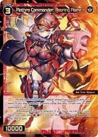 Flathro Commander, Roaring Flame - Conflated Diva - WIXOSS card