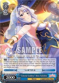 "Celestial Goddess" Akira Yukishiro (SR) - Revue Starlight -Re LIVE- - Weiss Schwarz card
