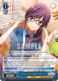 "Choosing a Frame Carefully" Hoshimi Junna - Revue Starlight -Re LIVE- - Weiss Schwarz card