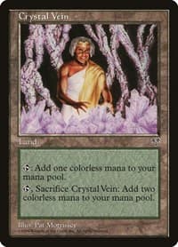 Crystal Vein - Mirage - Magic: The Gathering card