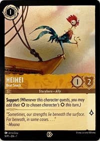 Heihei - Boat Snack - Disney Lorcana Promo Cards - Disney Lorcana card