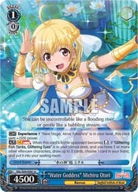 "Water Goddess" Michiru Otori - Revue Starlight -Re LIVE- - Weiss Schwarz card
