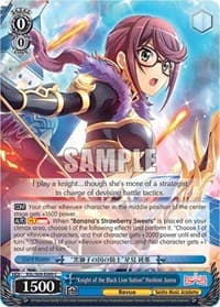 "Knight of the Black Lion Nation" Hoshimi Junna - Revue Starlight -Re LIVE- - Weiss Schwarz card