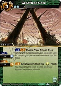 Greattree Gate - False Gods - Battle Spirits Saga card
