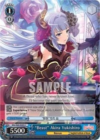 "Beast" Akira Yukishiro - Revue Starlight -Re LIVE- - Weiss Schwarz card
