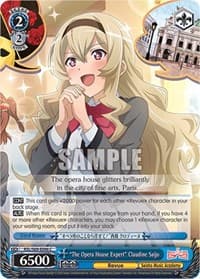 "The Opera House Expert" Claudine Saijo - Revue Starlight -Re LIVE- - Weiss Schwarz card
