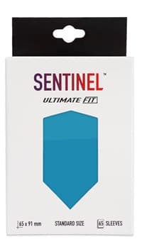 Sentinel Ultimate Fit Sleeves - Sky Blue (65-Pack) - Procyon Gaming Card Sleeves - Card Sleeves card