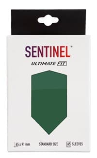 Sentinel Ultimate Fit Sleeves - Green (65-Pack) - Procyon Gaming Card Sleeves - Card Sleeves card