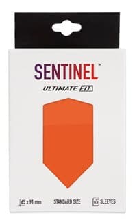 Sentinel Ultimate Fit Sleeves - Orange (65-Pack) - Procyon Gaming Card Sleeves - Card Sleeves card