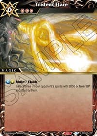 Trident Flare - False Gods - Battle Spirits Saga card