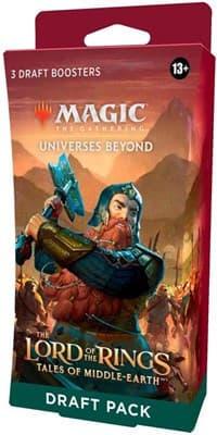 Universes Beyond: The Lord of the Rings: Tales of Middle-earth - Draft Booster Pack (3-Pack) - Universes Beyond: The Lord of the Rings: Tales of Middle-earth - Magic: The Gathering card