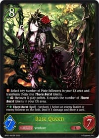 Rose Queen - BP01: Advent of Genesis - Shadowverse: Evolve card