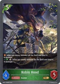 Robin Hood - BP01: Advent of Genesis - Shadowverse: Evolve card