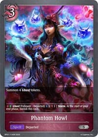 Phantom Howl - BP01: Advent of Genesis - Shadowverse: Evolve card
