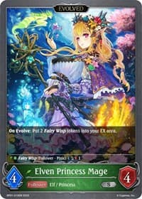 Elven Princess Mage (Evolved) - BP01: Advent of Genesis - Shadowverse: Evolve card