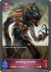Ambling Wraith - BP01: Advent of Genesis - Shadowverse: Evolve card