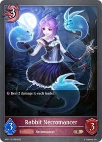 Rabbit Necromancer - BP01: Advent of Genesis - Shadowverse: Evolve card