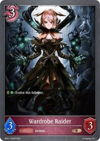 Wardrobe Raider - BP01: Advent of Genesis - Shadowverse: Evolve card