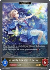 Arch Priestess Laelia (Evolved) - BP01: Advent of Genesis - Shadowverse: Evolve card