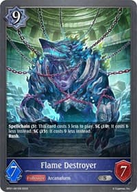 Flame Destroyer - BP01: Advent of Genesis - Shadowverse: Evolve card