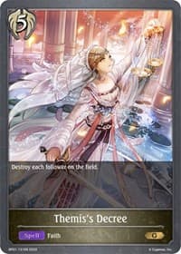 Themis's Decree - BP01: Advent of Genesis - Shadowverse: Evolve card