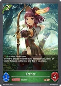 Archer - BP01: Advent of Genesis - Shadowverse: Evolve card
