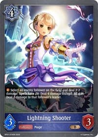 Lightning Shooter - BP01: Advent of Genesis - Shadowverse: Evolve card