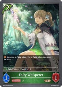 Fairy Whisperer - BP01: Advent of Genesis - Shadowverse: Evolve card