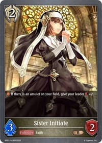 Sister Initiate - BP01: Advent of Genesis - Shadowverse: Evolve card