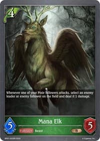 Mana Elk - BP01: Advent of Genesis - Shadowverse: Evolve card